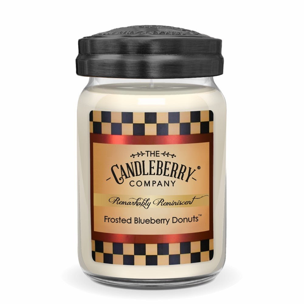 Candleberry Frosted Blueberry Donuts&trade; Large Jar Candle