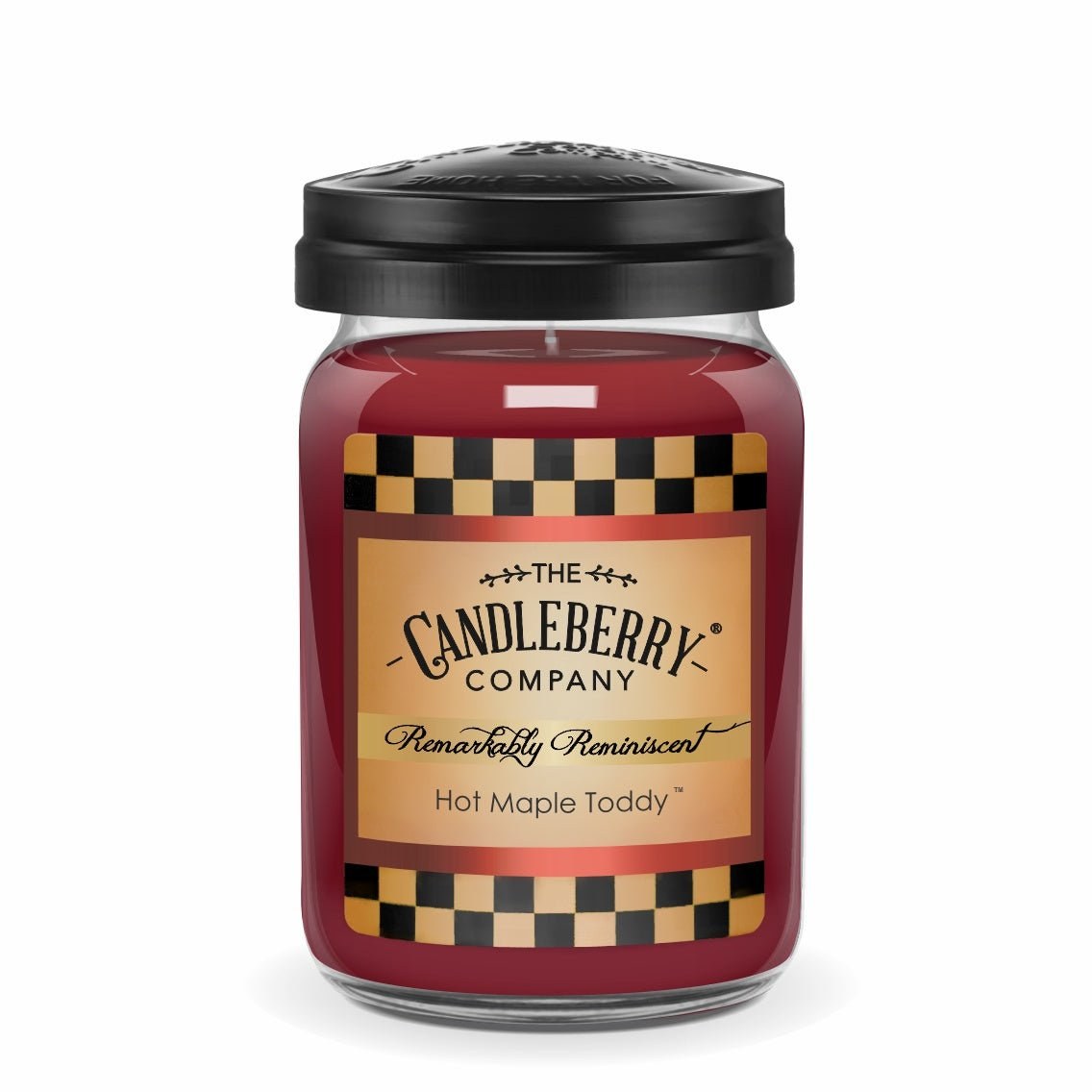 Candleberry Hot Maple Toddy&reg; Large Jar Candle