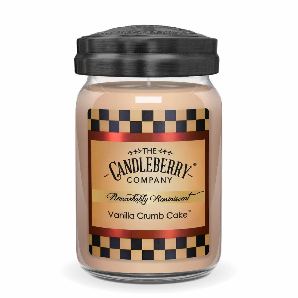 Candleberry Vanilla Crumb Cake&trade; Large Jar Candle