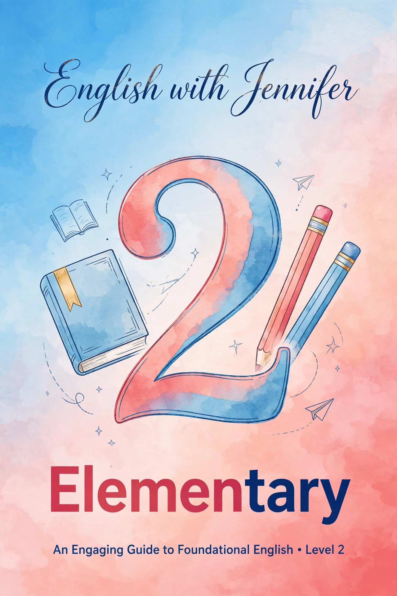 English with Jennifer Level 2 Elementary guide cover