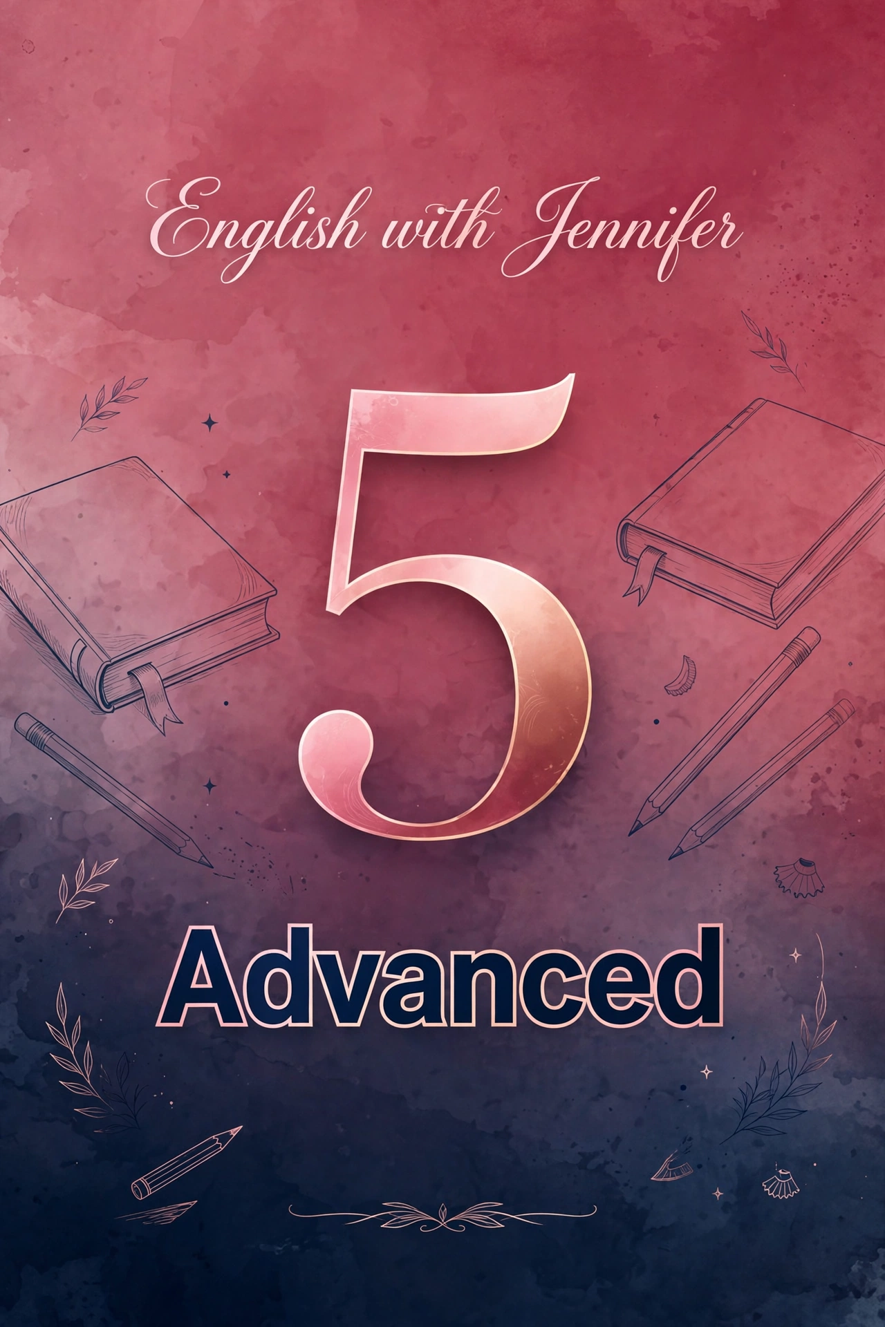 English with Jennifer Level 5 Advanced guide cover