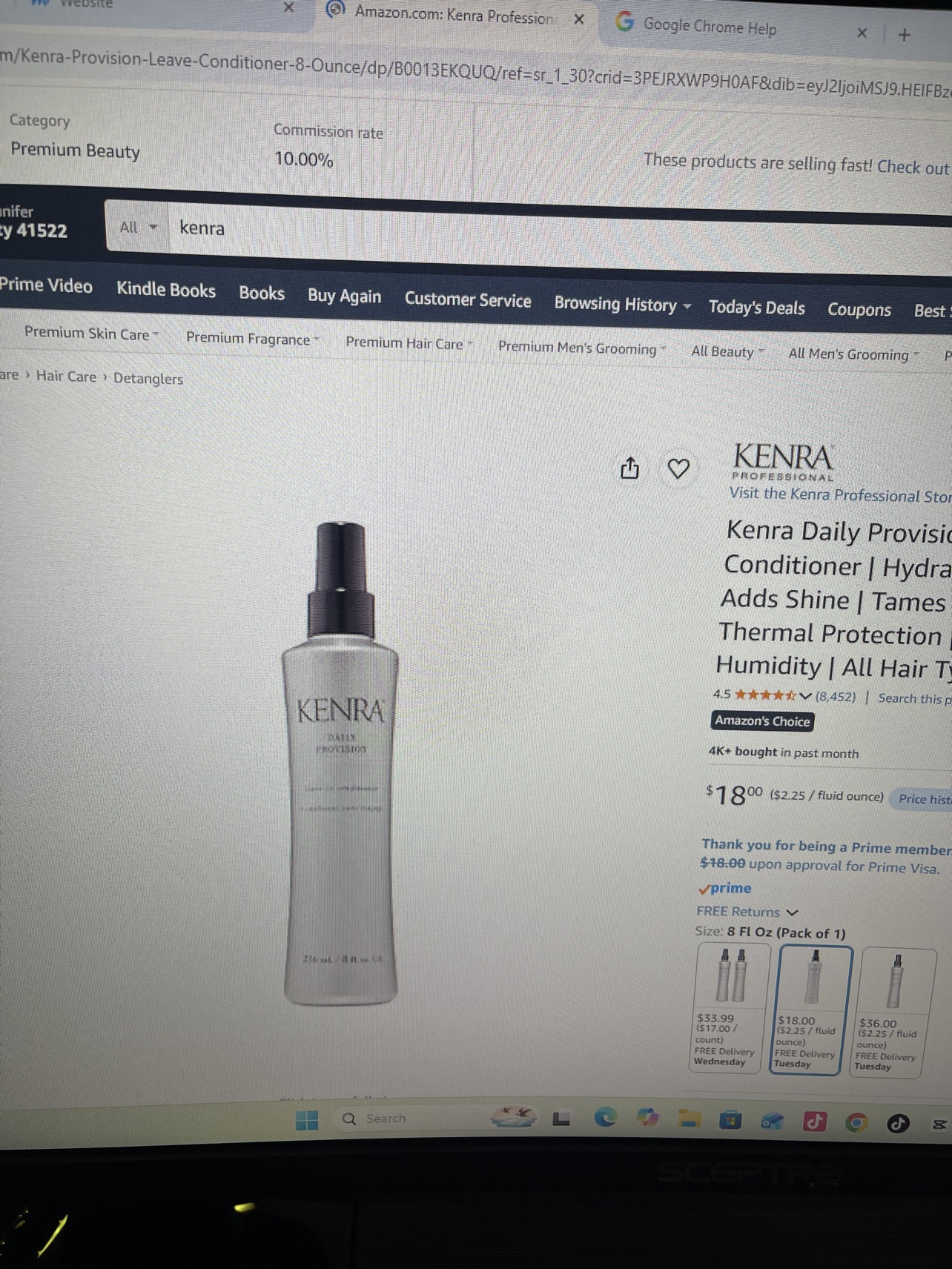 Kenra Daily Provision Leave-In Conditioner