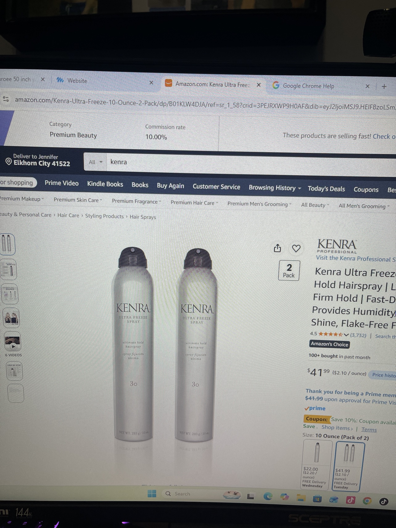 Kenra Ultra Freeze Spray 30 2-Pack