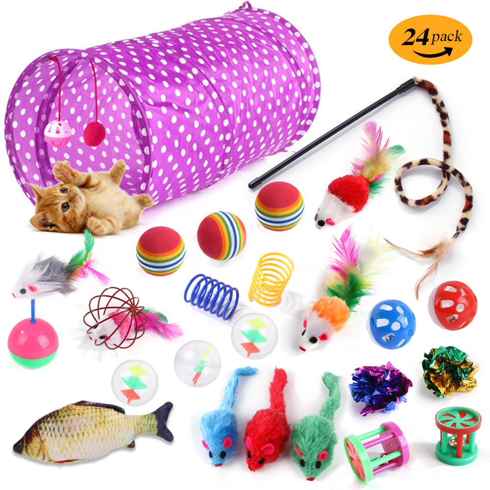 MeoHui Cat Toys for Indoor Cats 11-pack