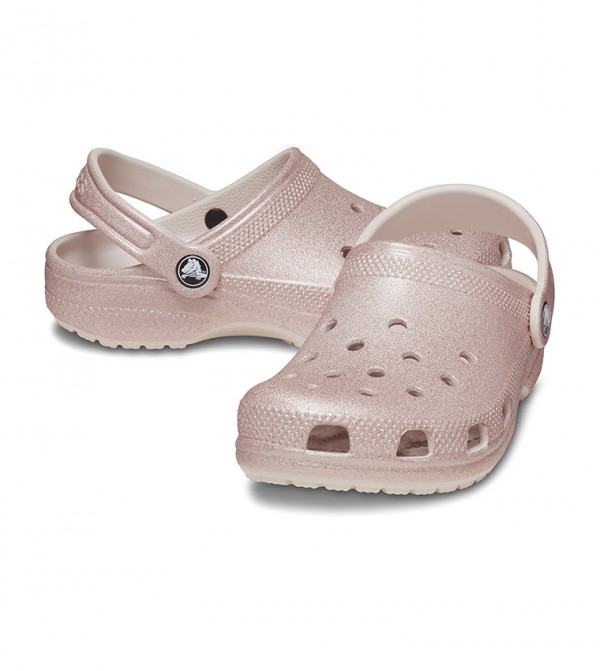 Crocs Women's Classic Lined Clog Quartz Glitter
