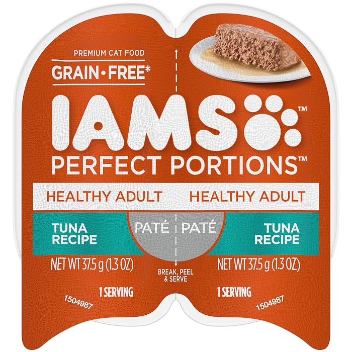 IAMS Perfect Portions Pate Wet Cat Food 12-count (pack of 2)