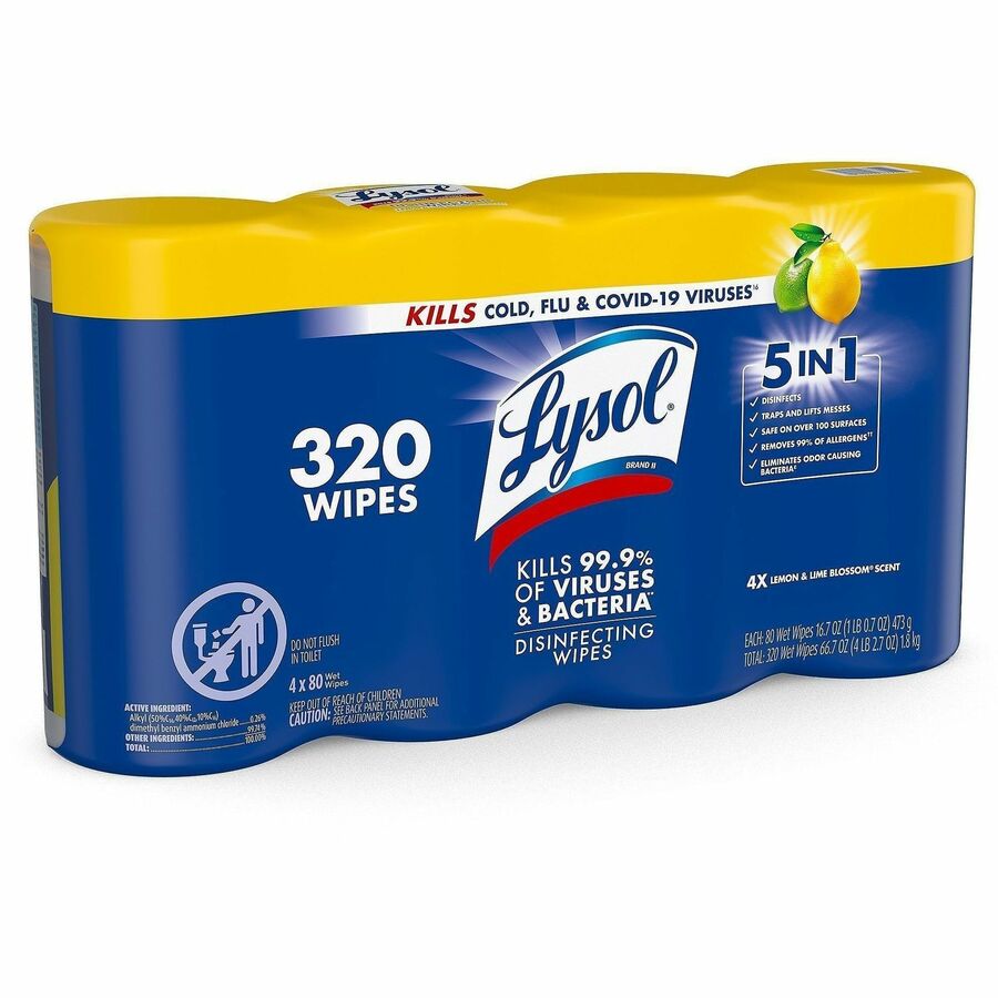 Lysol Wipes 4-Pack