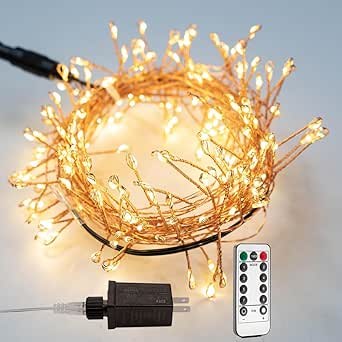 Plug-in copper-wire fairy lights